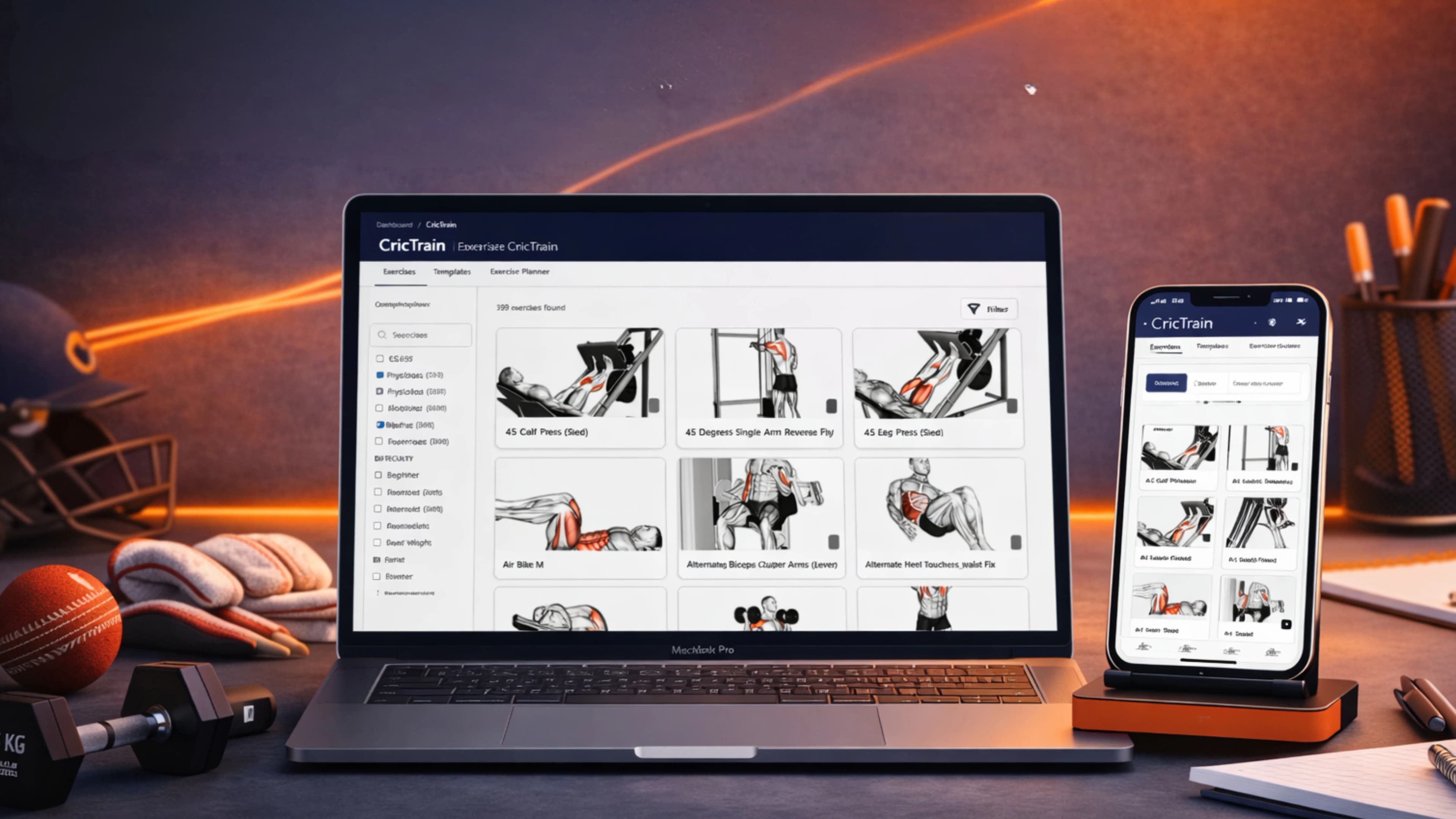 Cric Train: Comprehensive Rehabilitation & Exercise Management System